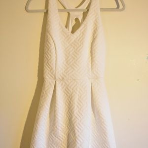 EMERALD SUNDAE White Homecoming Dress